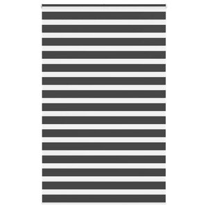 vidaXL Store zèbre noir 140x200 cm largeur du tissu 135 9 cm polyester