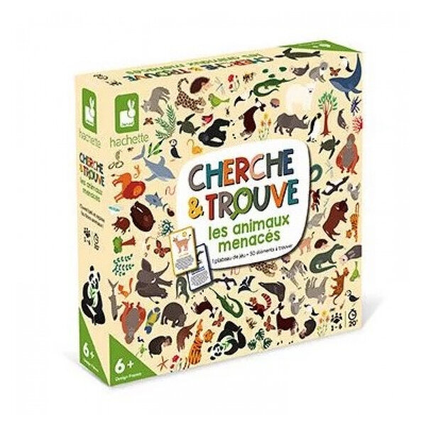 Cherche et Trouve Animaux menaces