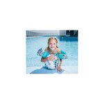 Ballon gonflable ø28 cm pour piscine & plage  accessoire d'eau - design léopard