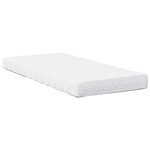 vidaXL Lit de jour avec matelas 90x200 cm bois de pin massif