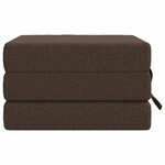 vidaXL Canapé-lit pliable 90 x 67 x 45 cm Taupe