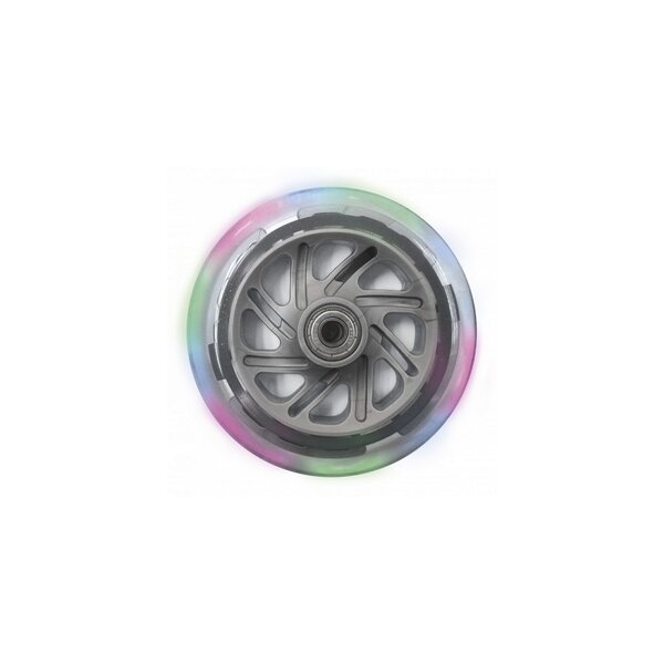 2 roues 121mm lumineuses pour trottinettes