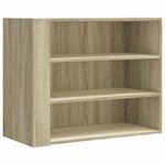 vidaXL Armoire murale chêne sonoma 75x35x60 cm bois d'ingénierie