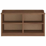 vidaXL Banc de couloir SANDNES 87x40x50 cm bois de pin massif