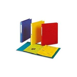 Classeur à anneaux 'EUROFOLIO'  mécanisme à 2 anneaux jaune ELBA