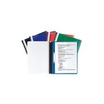 Chemise De Présentation À Lamelles Pvc Premium - A4 - Couleurs Assorties - X 20 - Exacompta