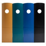 Set De 4 Porte-revues Mag-cube Neo Deco - Couleurs Assorties - Exacompta