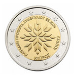 2 euros commémorative Chypre 2026 - Présidence de l'Union européenne.