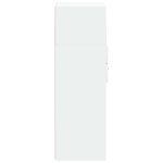 vidaXL Buffet haut blanc 50x42 5x124 cm bois d'ingénierie