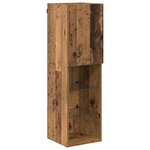 vidaXL Ensemble de meuble TV mural 6 Pièces Bois ancien Bois d’ingénierie
