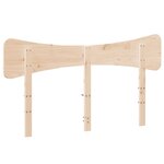 vidaXL Tête de lit 150 cm bois massif de pin