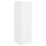 vidaXL Ensemble meuble TV Montage mural 4 Pièces Blanc Bois d'ingénierie