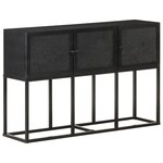 vidaXL Buffet 115x30x76 cm Bois de manguier massif