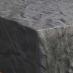 vidaXL Housse pour meubles Uni Noir 300 x 300 x 70 cm 210D