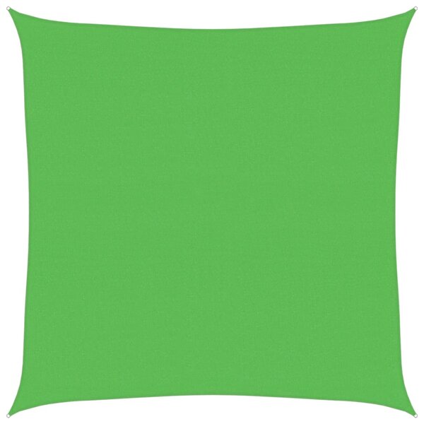 vidaXL Voile d'ombrage 160 g/m² Vert clair 4 5x4 5 m PEHD