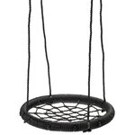 Swing king balançoire en forme de nid noir 60 cm