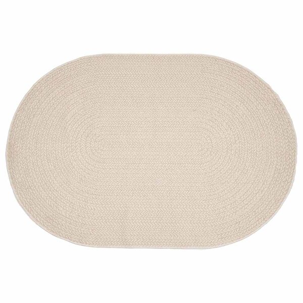 vidaXL Tapis ZIZUR Crème PP