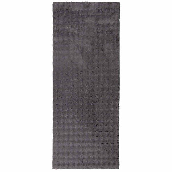 vidaXL Tapis de surface HUARTE Anthracite 200 x 80 cm Polyester