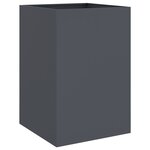 vidaXL Jardinière anthracite 52x48x75 cm acier laminé à froid