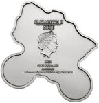 Pièce de monnaie en Argent 5 Dollars g 62.2 (2 oz) Millésime 2022 E.T.