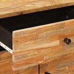 vidaXL Armoire de lit Marron 50 x 33 x 60 cm Bois de mangue massif