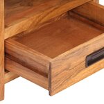 vidaXL Table de chevet 40x30x60 cm Bois acacia massif et finition miel