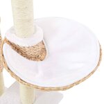vidaXL Arbre à chat avec griffoirs en sisal Herbiers marins