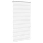 vidaXL Store zèbre blanc 90x150 cm largeur du tissu 85 9 cm polyester