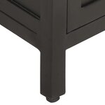 vidaXL Buffet 60x35x78 cm Bois de manguier massif brut