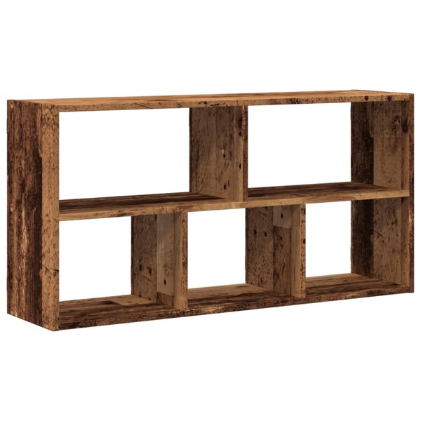 vidaXL Étagère murale vieux bois 100x25x50 cm bois d'ingénierie