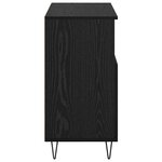 vidaXL Buffets 3 Pièces Chêne noir 180 x 35 x 70 cm Bois d'ingénierie