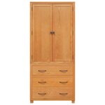 vidaXL Ensemble de meubles de rangement Marron Bois d'ingénierie