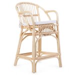 CHILDHOME Chaise junior avec coussin Montana Rotin