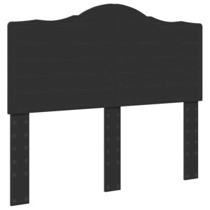 vidaXL Tête de lit Chêne noir 135 cm Bois d'ingénierie