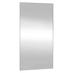 vidaXL Miroir mural 50x100 cm Verre Rectangulaire