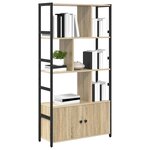 vidaXL Étagère Chêne Sonoma 80 x 30 x 155 5 cm Bois d'ingénierie