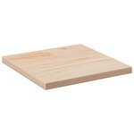 vidaXL Dessus de table 40x40x1 7 cm carré bois de pin massif