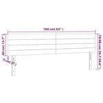 vidaXL Têtes de lit 2 Pièces Vert foncé 80x5x78/88 cm Velours