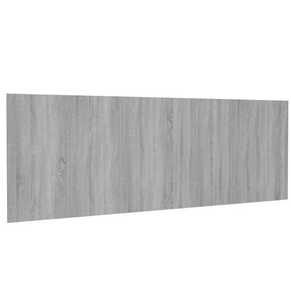 vidaXL Tête de lit murale Sonoma gris 240x1 5x80 cm Bois d'ingénierie
