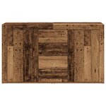 vidaXL Buffet Bois ancien 120 x 36 x 69 cm Bois d'ingénierie