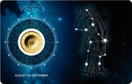 Monnaie VIRGO Zodiac Signs 1/1000 Oz Medaille Or