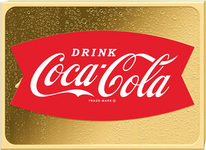 Monnaie DRINK COCA COLA Through the Decades 1/500 Oz Or 3000 Francs Chad
