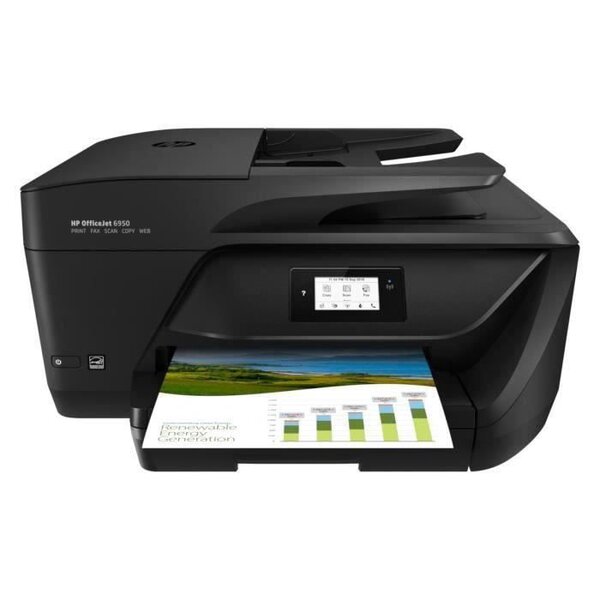 Imprimante hp officejet 69504 en- jet d'encrecouleur- eligible instant ink 70  d'économies sur l'encre