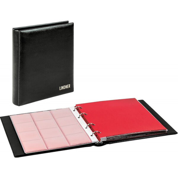 Album numismatique Karat Classic avec 10 feuilles. Couleur - Noir