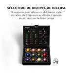 Machine à café Expresso Nespresso Vertuo Next - KRUPS YY4800FD - Rouge - 52 Capsules de café offertes