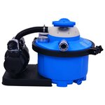 vidaXL Pompe de filtration à sable avec minuterie 450 W 25 L