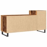 vidaXL Meuble TV vieux bois 100x35x55 cm bois d'ingénierie