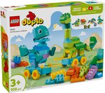 LEGO DUPLO - Ensemble 3en1 Dinosaures sur Roues - 10451 pour Enfants