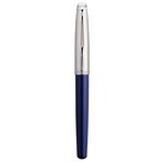Waterman emblème stylo plume  bleu  plume moyenne  encre bleue  coffret cadeau