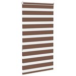 vidaXL Store zèbre marron 70x150 cm largeur du tissu 65 9 cm polyester